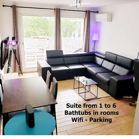 Air-Conditioned Residential Suite From 1 To 6 - Bathtubs In Rooms - Wifi - Kitchen - Laundry - Self-Arrival - Parking Avignon Luaran gambar